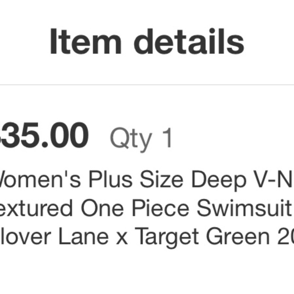 Stony clover lane plus size green one piece swimsuit - Picture 4 of 5